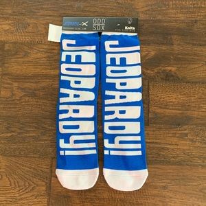 Odd Sox Jeopardy! Calf Socks Brand New